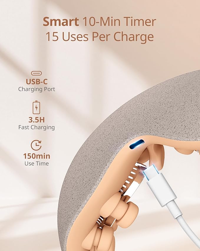 Eye Massager with 2 Level Heat & Cool, 150 Mins Uses, 3 Modes & 14 Vibration Heads, Heated Eye Mask with Bluetooth Music for Migraine, Eye Strain Puffiness and Dry Eye Relief, Relaxation for Women Men