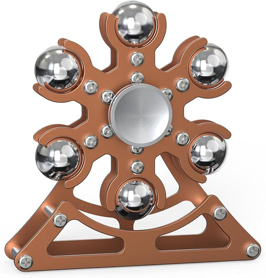 Desk-Toys for Fidget Ferris-Wheel-Spinner: 4mins Kinetic-Spinning Cool-Gadgets, Cool-Stuff Thing Toy for Office School Home Man Women Christmas, Stress-Relief Game Gifts for Adult Teen Children Kid