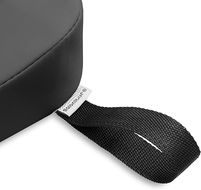 Saloniture Women's Comfort Cushion - Massage Table Wedge Bolster Pillow, Black