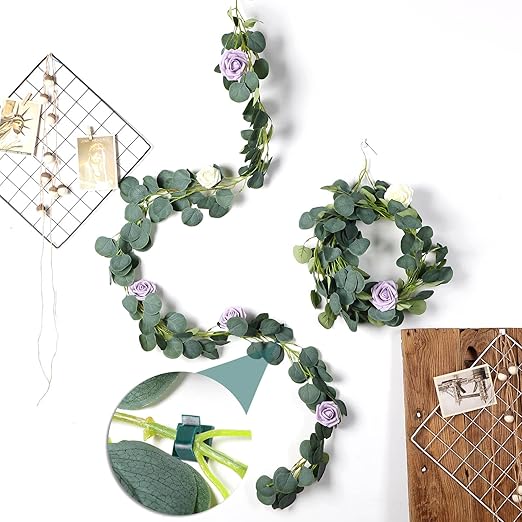 Blulu 100 Pcs Adhesive Cable Clips Bulk Wire Holder for Cord Organizer Clips Cable Management Outdoor Light Hooks for Christmas Wall String Lights Fairy Lights