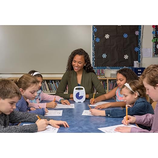 Time Timer Plus 120 Minute Visual Countdown Clock Make Time Edition with Notepad — for Kids Classroom Learning, Teaching Curriculum, Exercise and Kitchen Timer