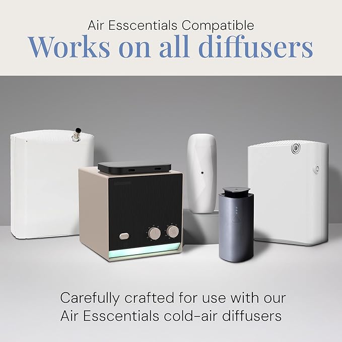 Fresh Blue Aroma Oil, Essential Oils Blend for Diffusers & Scent Machines, Mandarin, Ozone, and Cardamom Blend, Aromatherapy, Cold Air Diffuser Compatible, 300 mL