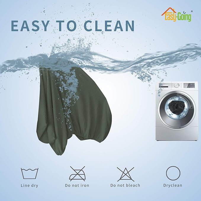 Easy-Going Stretch Chair Cushion Cover Sofa Cushion Furniture Protector Sofa Seat Sofa Slipcover Sofa Cover Soft Flexibility with Elastic Bottom(Chair Cushion, Olive Green)