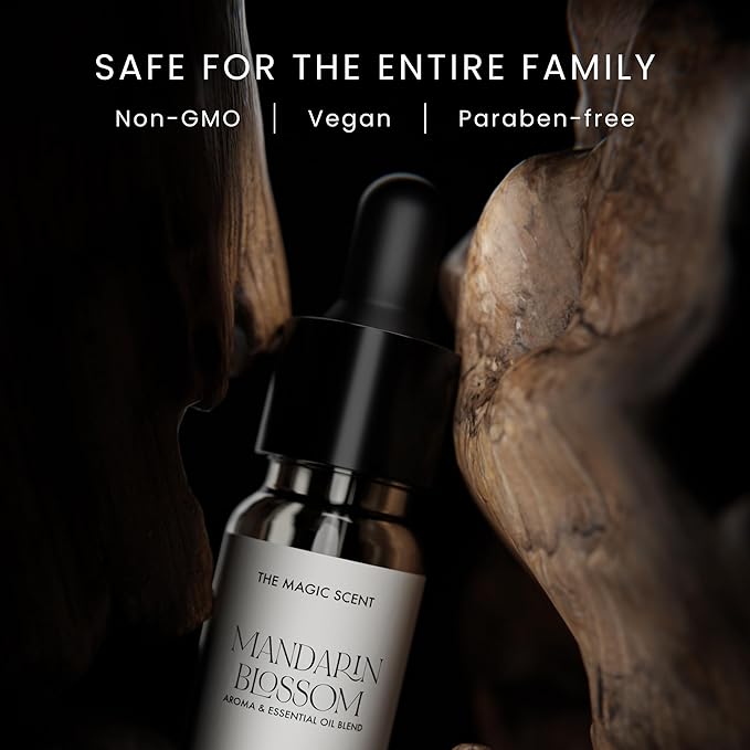 Mandarin Blossom Diffuser Oil - Cold-Air & Ultrasonic Scented Oils for Diffuser Inspired by St. Regis Hotel, Maldives - Essentiala Oils for Diffusers Aromatherapy 10 ml