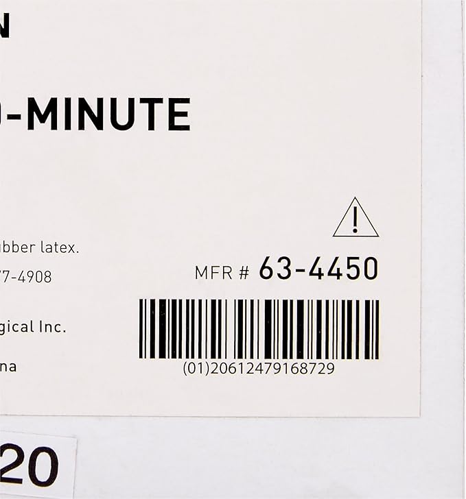 McKesson 60-Minute Wind Up Timer with Single Chime - Visual Timer for Home, Kitchen, Classroom, 1 Count