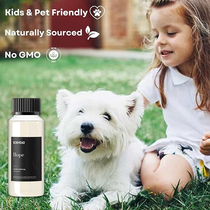 Floral Inspired Diffuser Oil Refill - Scentia Hope Dupe Fragrance Oil Blend, Home Luxury Scents, Essential Oil Sets, Humidifiers & Candle Making | 120ml, 4.06FlOz, Mothers Day Gift