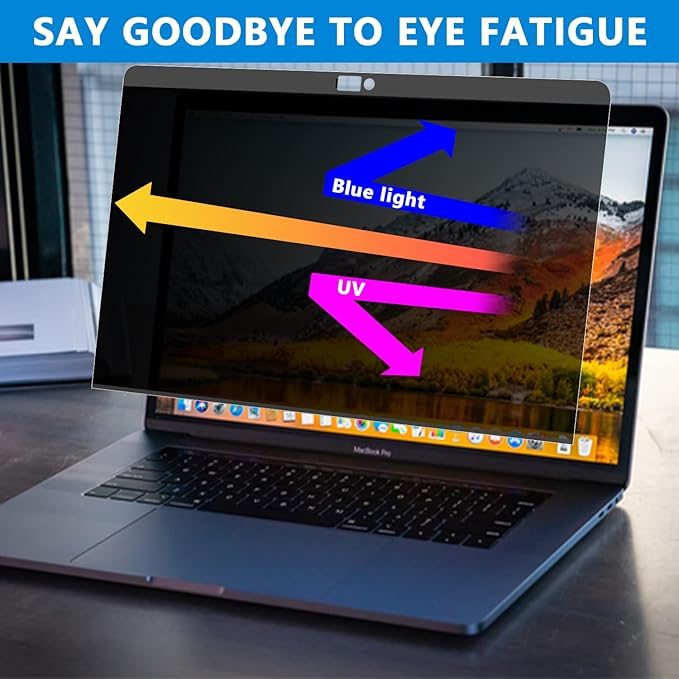 Magnetic Macbook pro 13 inch privacy screen Protector,Removable Privacy Screen Filter for MacBook Air 13 inchs(2016-2022,M1),-Anti-Spy/Anti Fingerprint/Anti Blue Light/Anti-Glare/Bubble Free