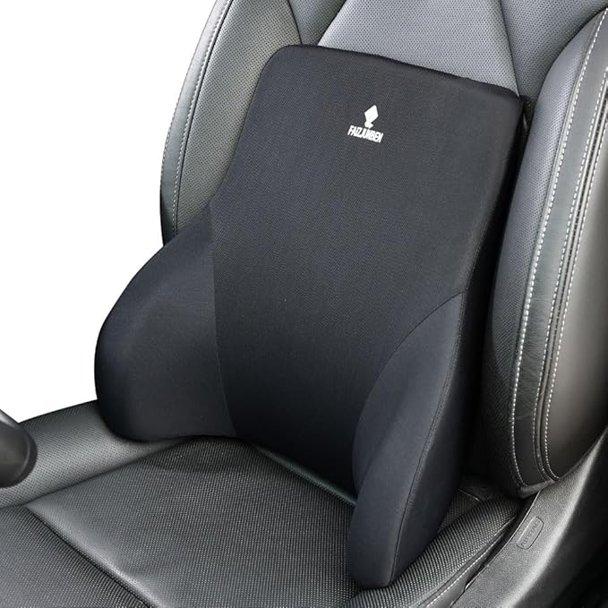 Lumbar Support Pillow, Memory Foam Cushion, Improve Posture and Relieve Low Back Pain, Lumbar Support for car Seats, Gaming Chairs, Office Chairs, wheelchairs