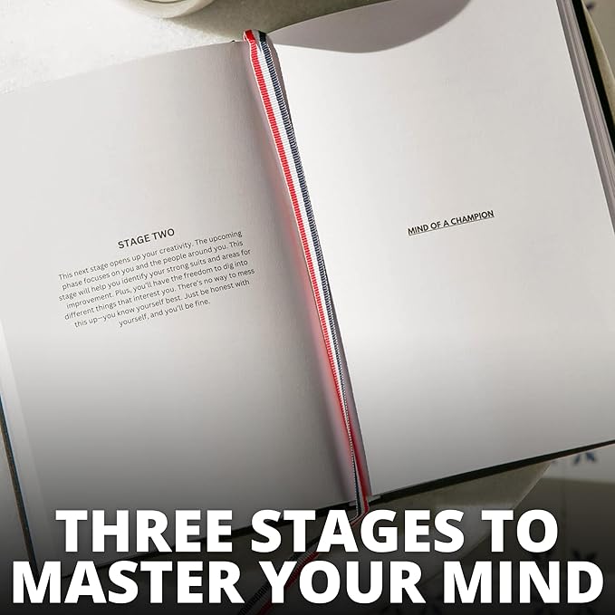Mind Of A Champion - Self-Mastery & Mindfulness Journal for Men: Daily Guided Prompts for Goal Setting, Productivity, Gratitude, and Personal Growth - Ultimate Men’s Goal Planner & Inspirational Diary