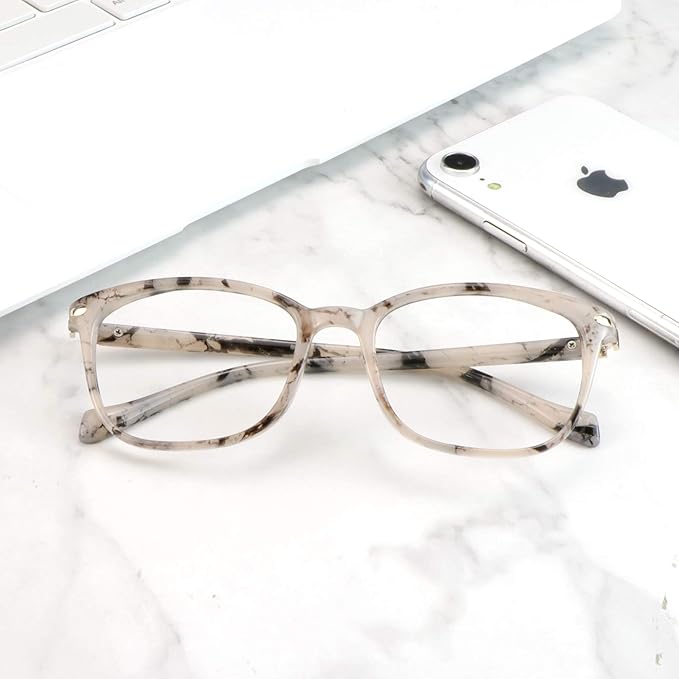 LifeArt Blue Light Blocking Glasses, Anti Eyestrain, Computer Reading Glasses,TV Glasses for Men and Women