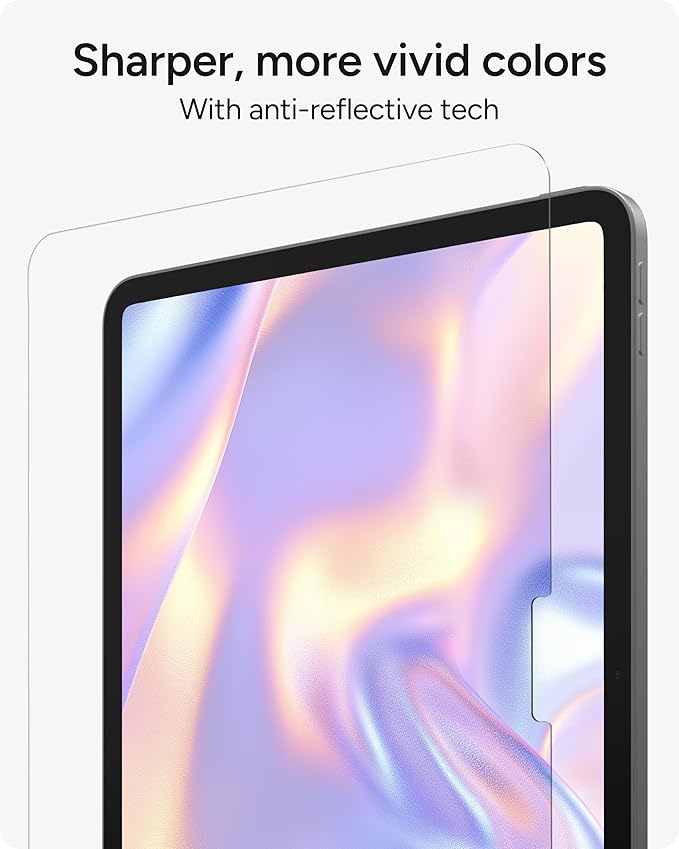 ZAGG XTR4 Screen Protector for iPad 11-inch (A16) & iPad 10.9-inch (10th Gen) – 11X Stronger with Graphene, Blue Light Filtration, Anti-Reflective, EZ Apply Tray, Recycled Glass