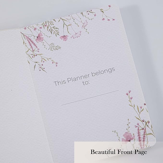 Bullet Dotted Journal, No Bleed Thick 160gsm Dotted Journal, A5 Dot Notebook, 5.8 X 8.2 IN, Hardcover Notebooks for Personal Organizers