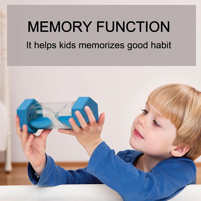 SANDTIMER 5 PcsColorful Hourglass, Sand Timers, Acrylic Hourglass Timer, Kitchen Timer,1/3/5/10/30 Minutes Sandglass for Classroom, Home, Kitchen, Office Decoration