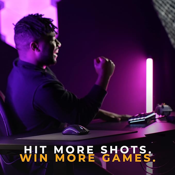 Glorious Gaming Model O 2 Wireless Gaming Mouse - Hybrid 2.4GHz & Bluetooth Wireless, 68g Superlight, Long Battery Life, 26k BAMF 2.0 Sensor, RGB, Ambidextrous, 6 Buttons, PTFE Feet - Black