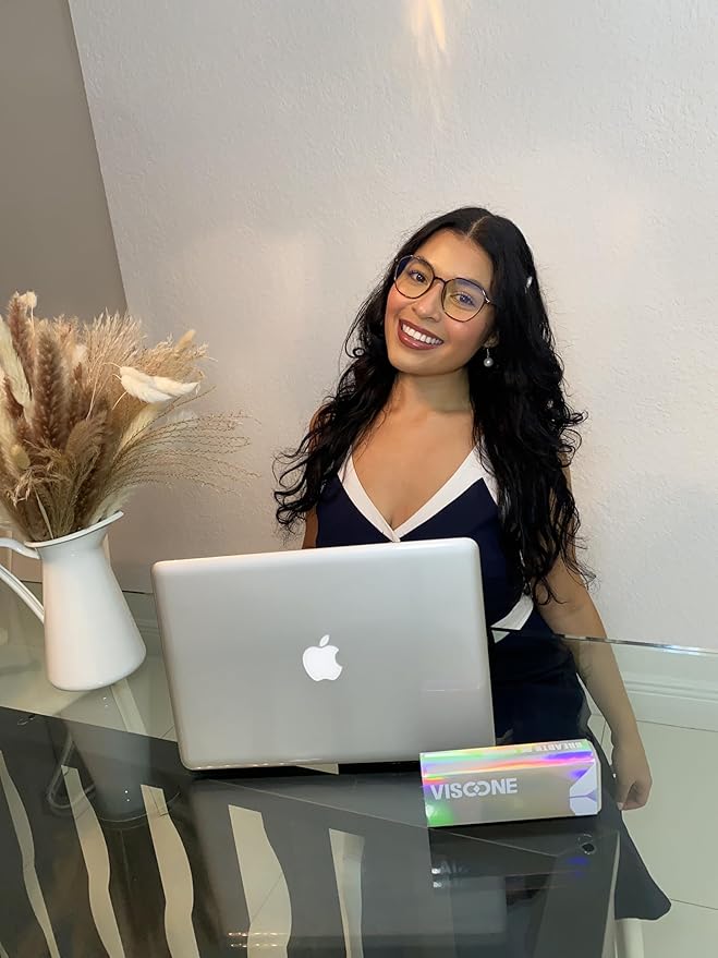 VISOONE Lightweight TR90 Blue Light Blocking Glasses Frame with Anti Glare Eye Protection for Women and Men RANE