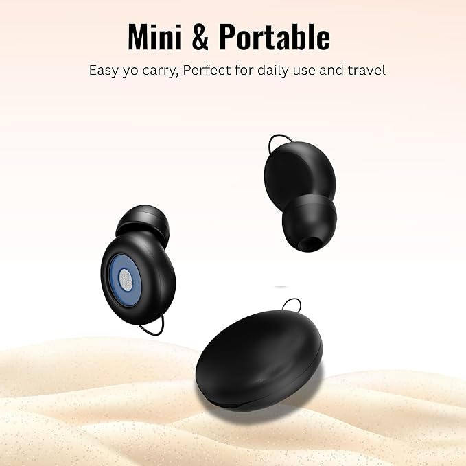 Silicone Ear Plugs for Sleeping Noise Cancelling, 28dB SNR Reusable Earplugs for Sleeping with 8 Ear Tips Concert Ear Plugs, Travel, Work, Motorcycle & Hearing Protection with Case (Black)