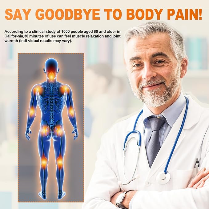 Red-Light-Therapy-for-Body,2025 Upgraded Medical-Grade Red Light Therapy 4 Modes for Body Pain Relief,315Dual Wave Near Infrared Light (660nm & 850nm) LEDs(Black26.77"x19.68")