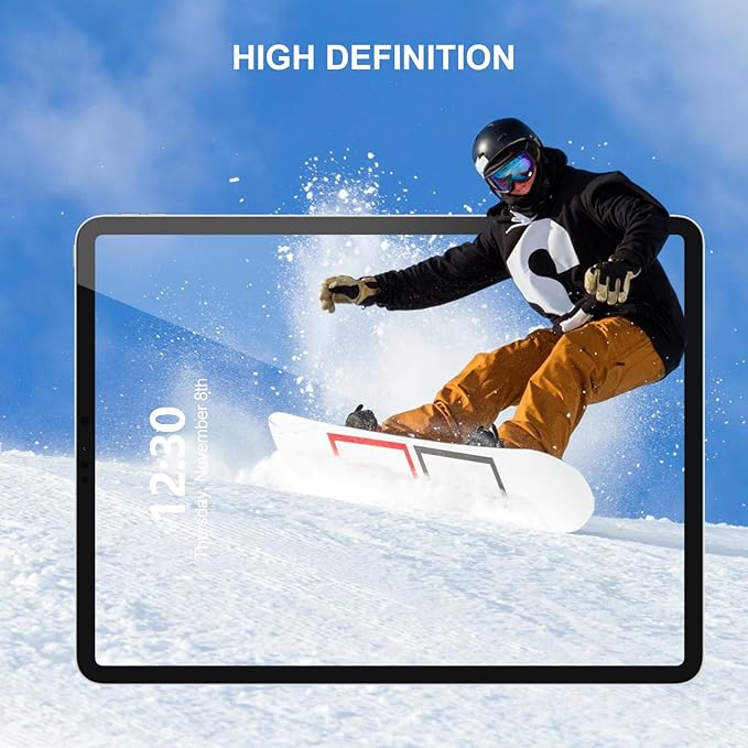 SIBEITU 2 Pack Screen Protector for iPad Mini 7 A7 Pro 2024/iPad Mini 6th 2021, 8.3 Inch HD Clear 9H Hardness Tempered Glass Film Compatible with iPad Mini 7/6, Scratch Resistent, Touch Sensitive