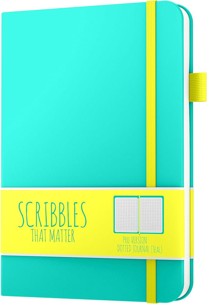 Bullet Dotted Journal Dot Grid Notebook | B5 Daily Journaling Notebooks for Personal Writing, Work, Women | 120gsm Thick Paper, Hard cover, Lay Flat Binding | B5 < 8.5 x 11 Cuaderno Libretas de apuntes