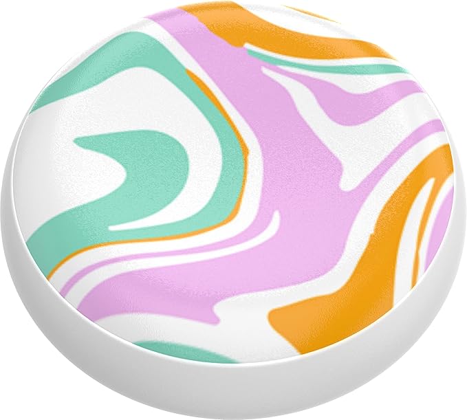 PopSockets PopPuck – Magnetic Fidget Toy for Adults & Kids, Trick Magnet, Sensory Toy for Stress Relief & Focus - Pastel Peace