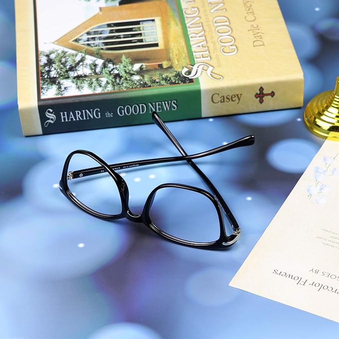 LifeArt Blue Light Blocking Glasses, Anti Eyestrain, Computer Reading Glasses,TV Glasses for Men and Women