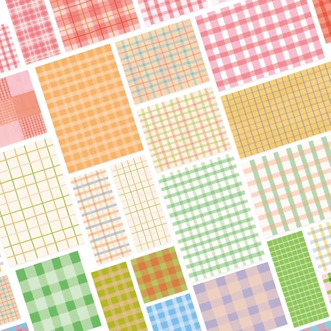 Monolike Unmatched Friends Sticker Pack Pattern Series.1 (102Pcs) - Variety Pack, Journal, Scrapbook, Waterproof, Fancy Sticker