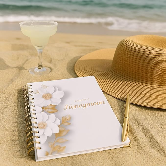 Wedding Planner with Pen and Highlighter Markers, Wedding Planner Book and Organizer with Metal Corners, White Wedding Planning Book - Hardcover Bridal Planner Gift for Bride to Be