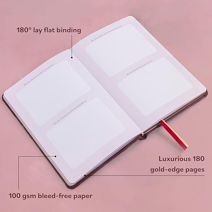 Manifestation Journal - Worthy of Abundance: 12 Week Daily Prompts for Self-Care, Gratitude, Affirmations, Therapy | Manifest Wealth & Millionaire Mindset Planner | 16 Meditation & Hypnosis Bonuses