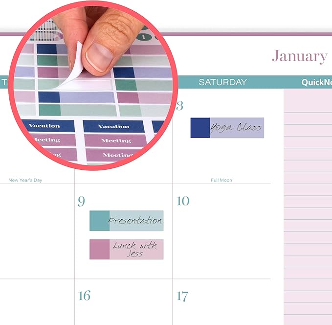 Cambridge 2026 Planner, Weekly & Monthly, 8-1/2" x 11", Large, Neo (1764-905-26)