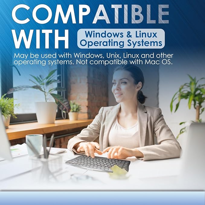 Evoluent Wired Compact Keyboard – Compact Keyboard, Portable Wired Keyboard – No Numeric Pad for Ergonomic Comfort, Keeps Mouse Closer to Reduce Arm Strain, Low Profile Scissor Keys