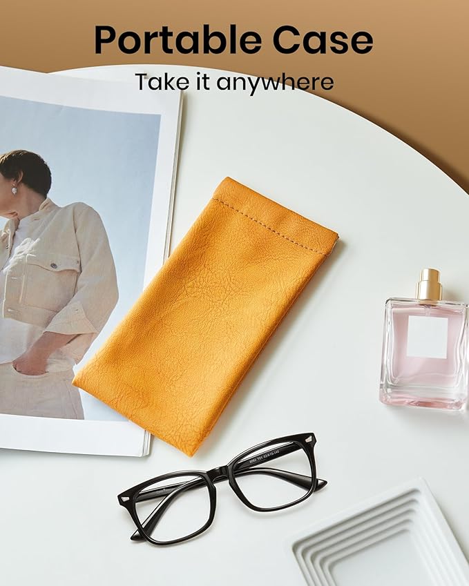 Cyxus Blue Light Glasses for Men Women Reduce Eye Strain UV Blocking for Computer Screen 8082