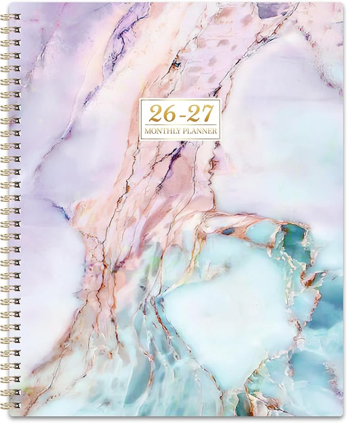 2026-2027 Monthly Planner - Monthly Planner 2026-2027 from Jan.2026 - Dec.2027, 2 Year Planners 8.5'' x 11'', 2-Year Calendar with Back Pocket, 24 Tabs