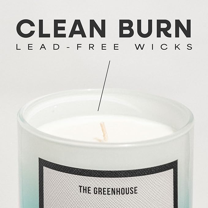 Hidden Label Jasmine & Vanilla Soy Candles, 12oz/75-Hour Burn Time, 100% Natural Soy Wax, Aromatherapy Candle for Stress Relief, Meditation, Yoga & Relaxation,Home Décor