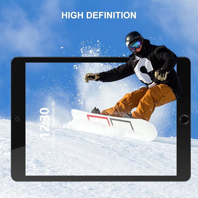 SIBEITU Screen Protector for iPad Mini 5/4th Generation, 9H HardnessTempered Glass Film Guard 7.9 inch (2 Pack)