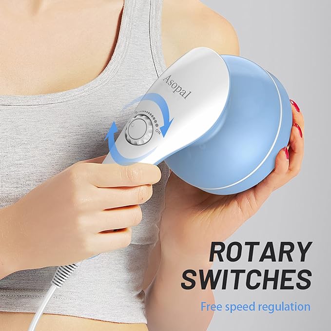 Cellulite Massager, Hand Held Deep Tissue Massager for Muscles, Back, Shoulder, Neck, Leg, Calf,Foot, Electric Percussion Body Massage Machine