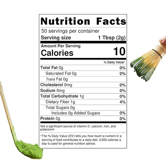 Satoen Authentic Japanese Ceremonial Grade Matcha Powder - Ceremonial Matcha Green Tea Powder from 100% Spring Premium First Harvest - Crafted for Matcha Straight Tea (100g)