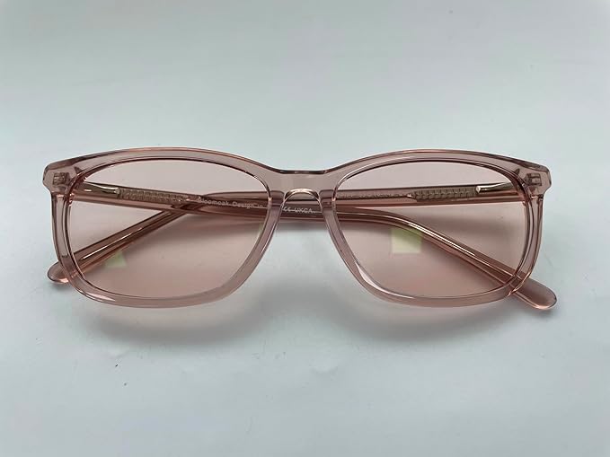 Bloomoak Rose Migraine Glasses, FL- Flex Light Sensitivity Relief Glasses for Fluorescent LED Glare,Photophobia, Eye Strain