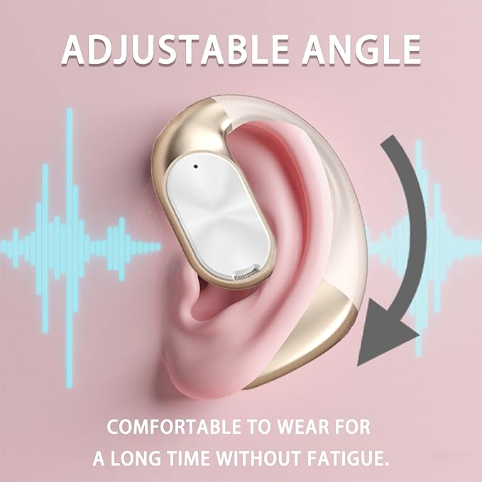 AI6.0 Bluetooth Headphones with Magnetic Protection Case, 156 Languages Support, Translation Earplugs for Wireless Headphones, Suitable for Travel, Business, Meetings and Study as Hearing Devices