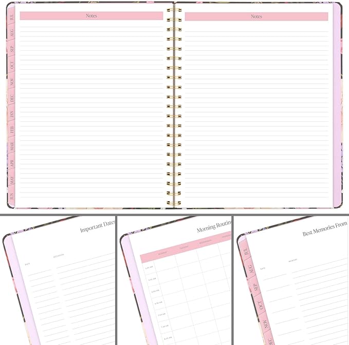 Cambridge Planner 2025-2026 Academic, Pen+Pillar, Weekly & Monthly, 8-1/2" x 11", Large, Tulip (PP13-905A)