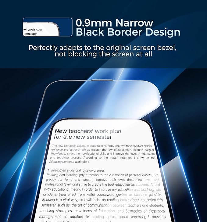 MAGIC JOHN 3rd Gen Upgraded for iPhone 16 Pro Max Screen Protector 6.9 Inch,HD Clear,Shatterproof Tempered Film,Auto Dust-Elimination,Bubble Free,Easy Installation,2 Pack