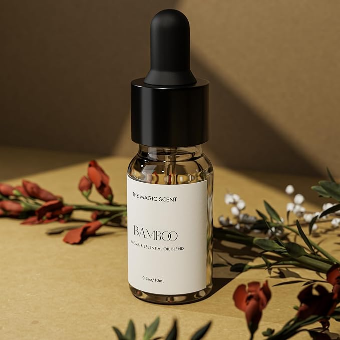 The Magic Scent Bamboo Diffuser Oil - Cold-Air & Ultrasonic Scented Oils for Diffuser Inspired by The Four Seasons, Bora Bora - Essential Oils for Diffusers Aromatherapy (10 ml)