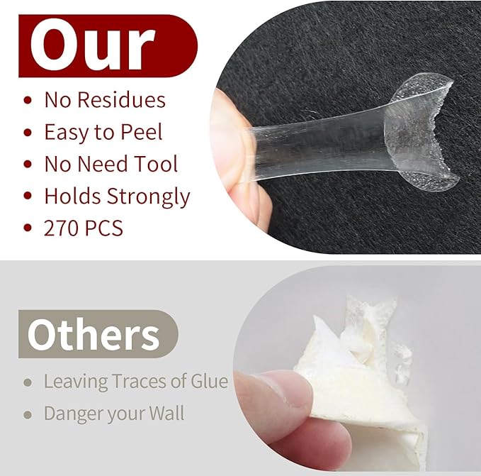 80 Pack Acoustic Foam Panels 1" x 12" x 12" Sound Proof Foam Panles Soundproofing Noise Cancelling Wedge Panels for Home Office Recoding Studio with 420PCS Double-Side Adhesive