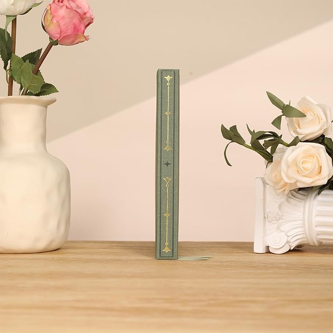 TIEFOSSI Dotted Journal Notebook, Dot Grid Notebook for Women Men, Hardcover PU Leather Journal, 160 GSM Thick Paper, 160 Numbered Pages with Gold Edges, 8 x 8 Square Diary