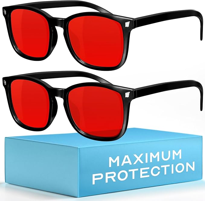 livho High Tech Blue Light Glasses - Advanced up to 99% Blue Light Blocking Computer Glasses - Screen Fatigue & UV Protection