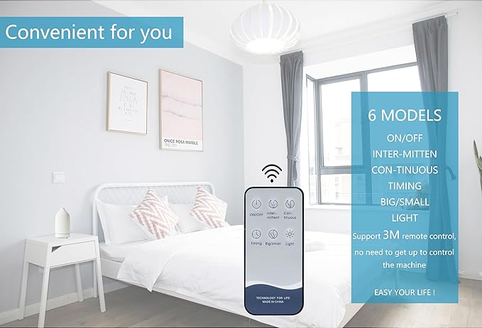 Stone Diffuser, Ceramic Essential Oil Diffuser, Humidifier 160ml Ultrasonic Oil Diffuser for Aramatherapy (Terracotta)