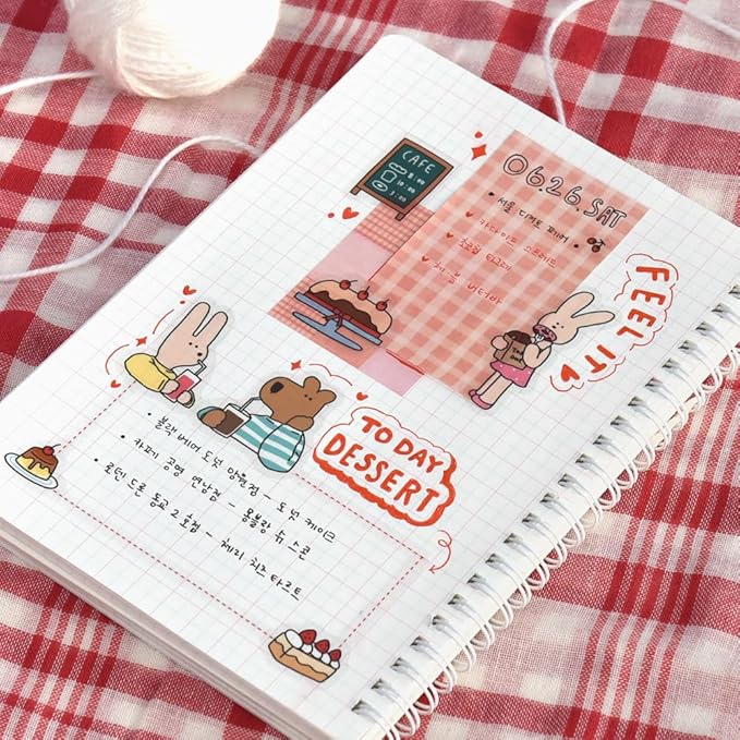 Happy&Lucky Removable Sticker 6P Set