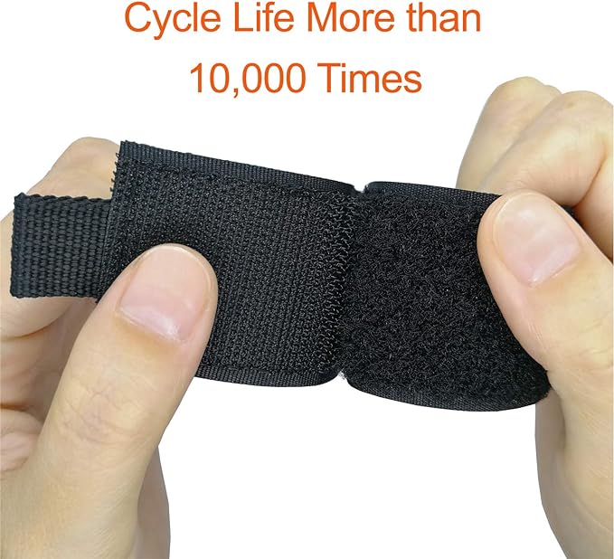 Extension Cord Organizer(8 Pack), Garage Organization and Storage, 16-Inch(Unfolded) Heavy Duty Storage Strap for Extension Cord within 100ft or Hoses within 35ft, with Triangle Buckle for Hanging