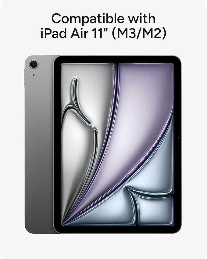 ZAGG Glass Elite iPad Air 11" (M3)/ Air 11" (M2) Screen Protector - Ultra-Strong, Scratch-Resistant, Smudge-Free, Easy Install, Eco-Friendly, Tempered Aluminosilicate Glass