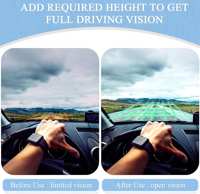 Seat Cushion for Truck Driver, Memory Foam Truck Seat Cushion with Adjustable Strap – Ergonomic Back Support & Sciatica Relief for Long Drives, Semi Truck Accessories, Light Gray