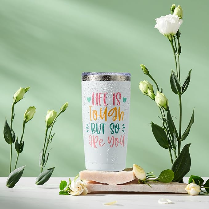 Get Well Gifts for Women, Care Package Basket Inspirational Gifts for Women Self Care Pacakage Basket with Throw Blanket and Tumbler for Mom Best Friend Sister Wife